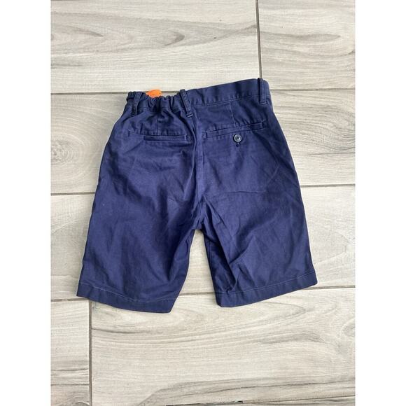 J.Crew Boys Shorts Bleecker Chino Crewcuts Size 10 Royal Navy Blue Kids Uniform - Picture 3 of 3